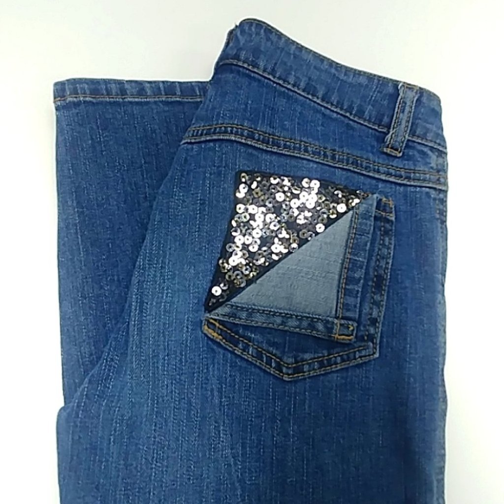 Disney Sequined Jeans Size 10